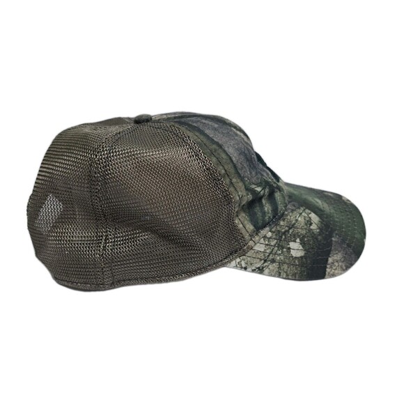 Under Armour Camo Green Trucker Logo Hat Cap Snapback Mesh Fishing Hunting Mossy - Picture 3 of 6